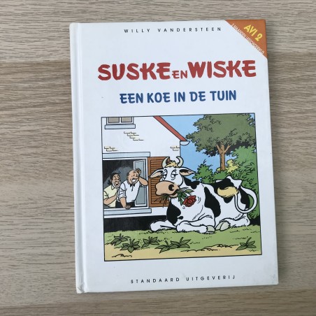 Suske en Wiske:  Een koe in de tuin. AVI 2