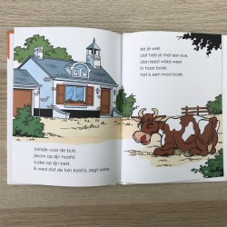 Suske en Wiske:  Een koe in de tuin. AVI 2