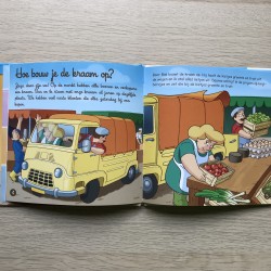 Het leven op de boerderij : De boerin op de markt