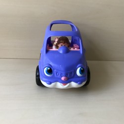 Fisher Price : Little People. Auto met moeder en baby. Met geluid.