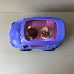 Fisher Price : Little People. Auto met moeder en baby. Met geluid.