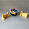 Fisher Price : Little People. Bulldozer met popje.  Set 136.