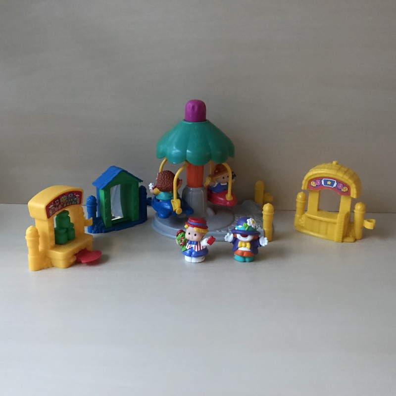 Fisher Price : Little People. Kermis. Draaimolen.