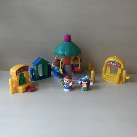 Fisher Price : Little People. Kermis. Draaimolen.