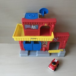 Fisher Price : Little People. Brandweergarage.