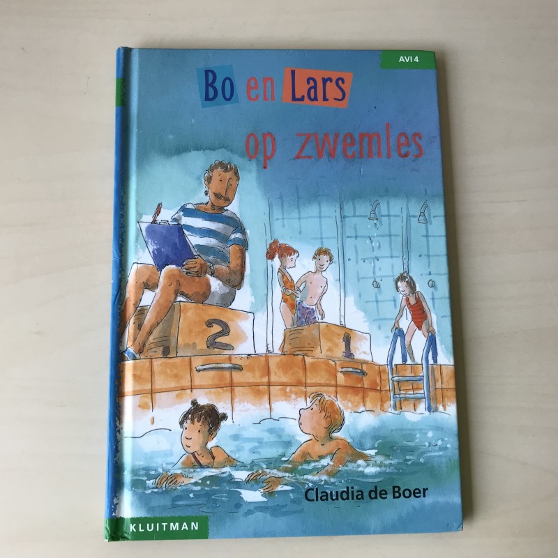 Bo en Lars op zwemles
