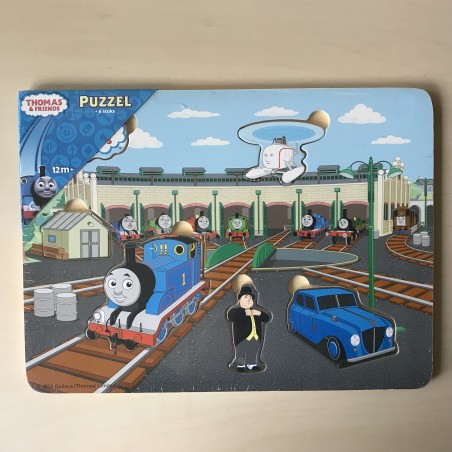 Puzzelplankje Knopjespuzzel : Nieuw. Thomas de trein.