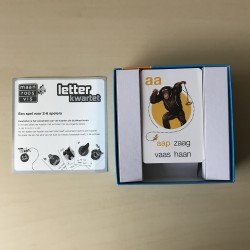 Maan roos vis : Letterkwartet