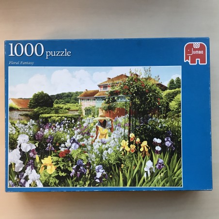 Bloementuin : 1000 stukjes.