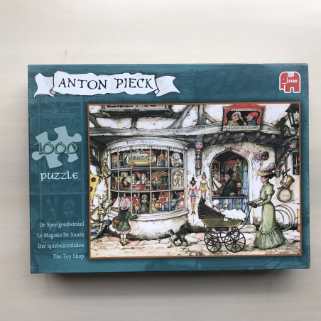 Anton Pieck : De speelgoedwinkel 1000 stukjes