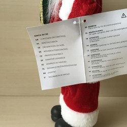 Kerstman, 30 cm. groot.