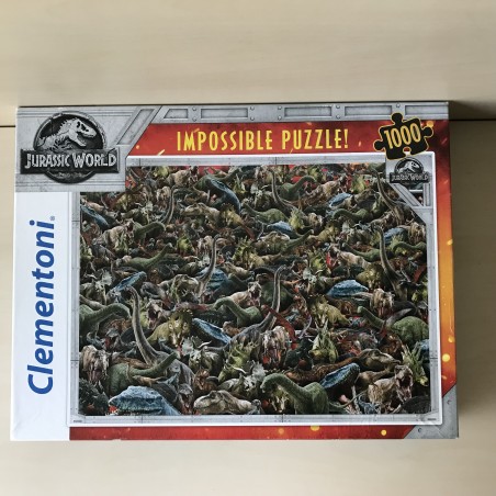 Jurassic World : Dinosaurussen. Impossible puzzle! 1000 stukjes.