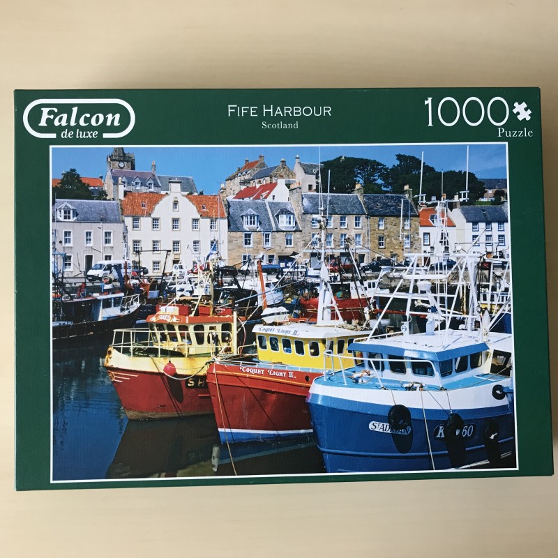 Falcon : Fife Harbour Schotland. 1000 stukjes.