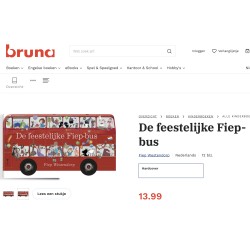 De feestelijke Fiep-bus (zonder wielen)