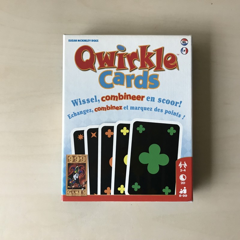 999 Games :  Ongebruikt. Qwirkle Cards.