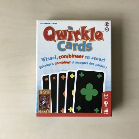 999 Games :  Ongebruikt. Qwirkle Cards.