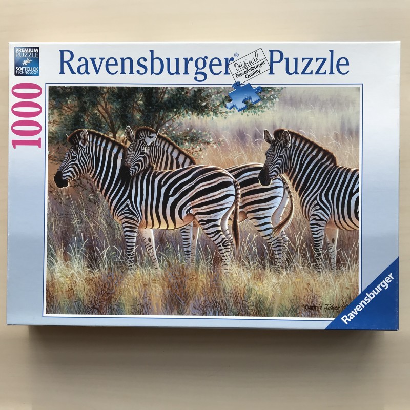 Zebra’s 1000 stukjes