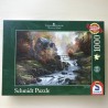 Thomas Kinkade : Bij de oude molen. 1000 stukjes