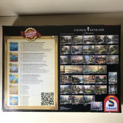 Thomas Kinkade:  Nieuw.  Amsterdam Café. 1000 stukjes