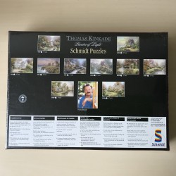 Thomas Kinkade. Nieuw. Het huis aan de zee. 1000 stukjes