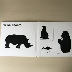 De dieren in de dierentuin. Flapjesboek.