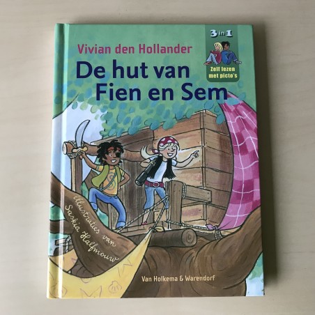De hut van Fien en Sem. Zelf lezen met picto’s