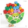 Balans spel / Evenwichtspel : houten schildpad ( zonder doos)