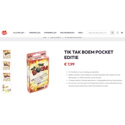 Tik tak boem : Het Kaartspel.
