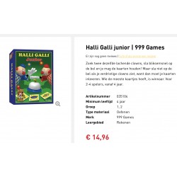 999 Games : Halli Galli Junior.