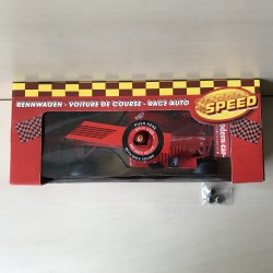 Raceauto met race geluid. Nieuw.