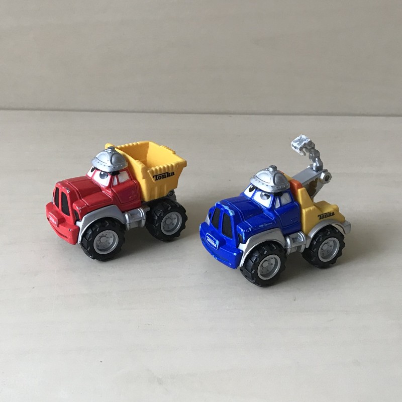 Tonka : 2 metalen autootjes. Zie foto 5.