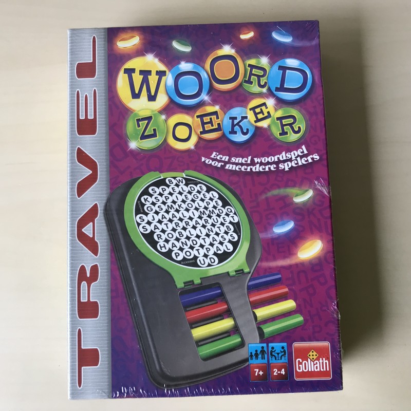 Woordzoeker ! Woord Zoeker!  : Nieuw Reisspel / Reisversie.