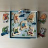 Djeco Puzzelplankje Knopjespuzzel : Olifant en Company. 5 stukjes.