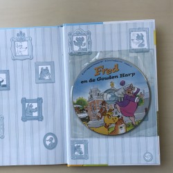 Fred en de Gouden Harp. Boek met CD