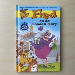 Fred en de Gouden Harp. Boek met CD