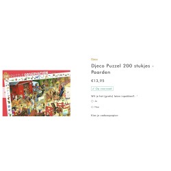 Djeco : Zoekpuzzel 200 stukjes. Equitation. Paardrijden