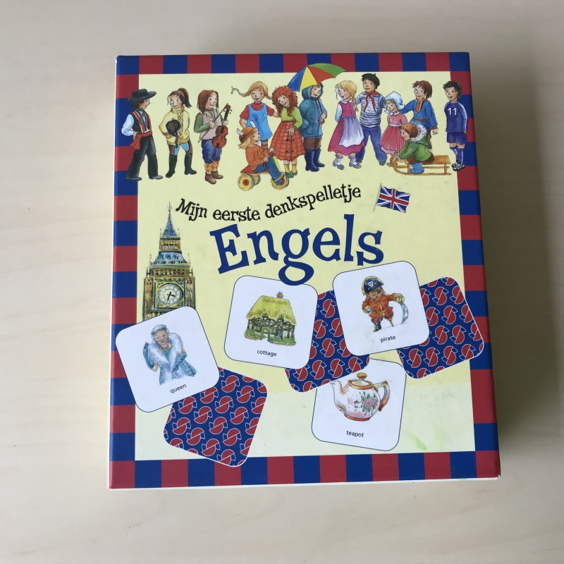 Mijn eerste denkspelletje : Engels Memory