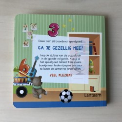 Tellen : sluit maar aan bij de puzzeltrein + boekje.