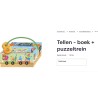 Tellen : sluit maar aan bij de puzzeltrein + boekje.