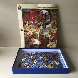 Djeco : Zoekpuzzel 200 stukjes. Equitation. Paardrijden