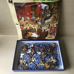 Djeco : Zoekpuzzel 200 stukjes. Equitation. Paardrijden