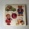 Puzzelplankje Knopjespuzzel :  Selecta
