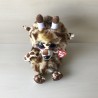 Knuffel : Ongebruikt. Ty Beanie Boos, giraffe.