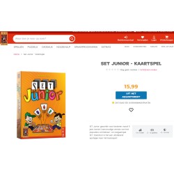 999 Games : Set Junior.