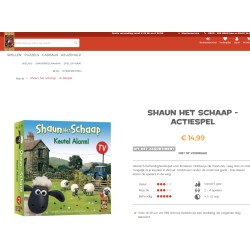 999 Games Shaun het schaap. Keutel alarm!