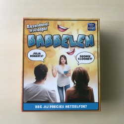 Babbelen. Nieuw. Razendsnel triviaspel.