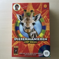 999 Games : Dierenmanieren op reis. Met dvd.