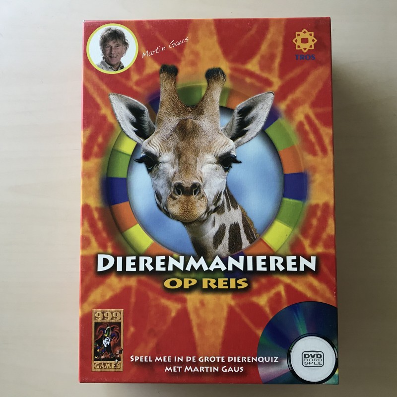 999 Games : Dierenmanieren op reis. Met dvd.