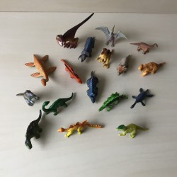 17 verschillende dino’s