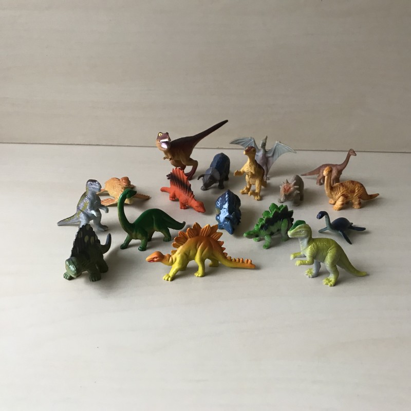 17 verschillende dino’s